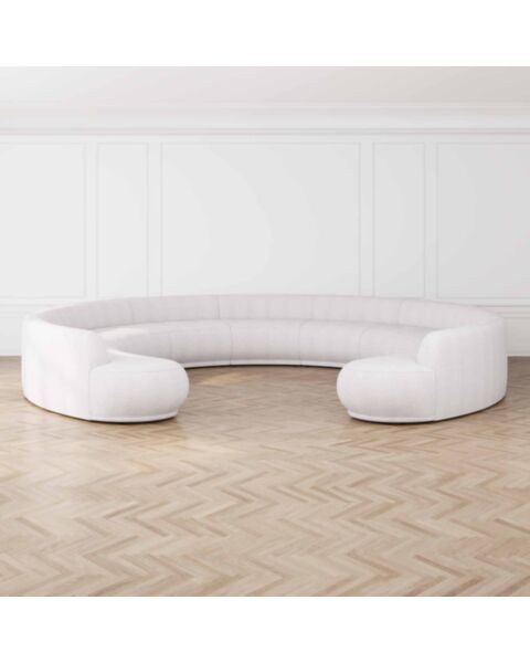 U-Modulsoffa 520cm Ivory - Bel Air