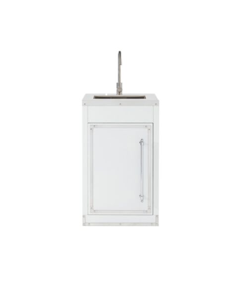 Utek&ouml;k Modul Vask & Blandare 55cm Vit - Monte Carlo