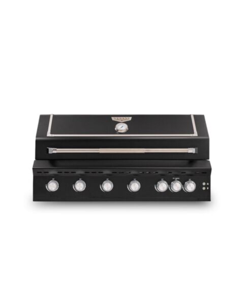 Utek&ouml;k Gasolgrill 6 Br&auml;nnare Inbyggbar 120cm Svart - Monte Carlo