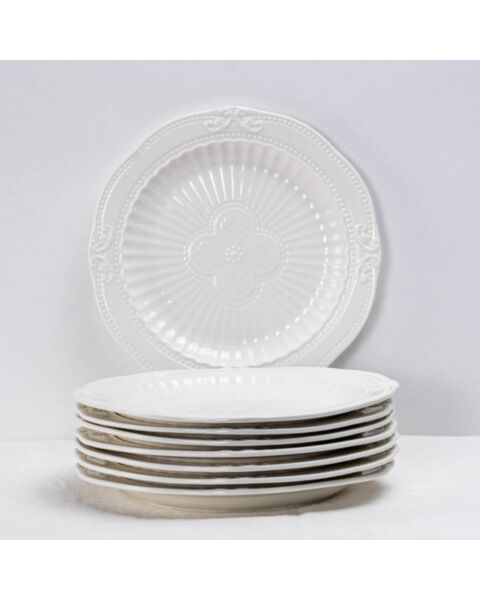 8-pack Tallrik 25cm - Henriette