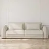 Soffa 3-sits 253cm Beige - Stockholm