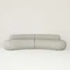 Soffa 3-sits XL 350cm Greige - Bel Air