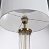 Bordslampa Glas/Mässing H62cm - Cannes
