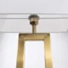 Bordslampa Guld H60cm - Bergamo