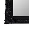Stor Spegel 104x185cm Fransk Antik Svart Elizabeth