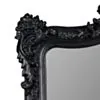 Stor Spegel 104x185cm Fransk Antik Svart Elizabeth
