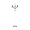 Golvlampa Kristall Kandelaber H168cm Candle Silver