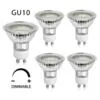 5-pack GU10 LED 2700K 4W Dimbar Varmvit