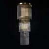 Kristall Vägglampa Venice Guld H65cm