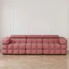 Soffa 3-sits 285cm Rosa  - Paris