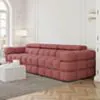 Soffa 3-sits 285cm Rosa  - Paris