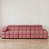 Soffa 3-sits 288cm Rosa Armstöd Vänster - Paris