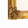 Helkroppsspegel 80x170cm Guld Trä Queen