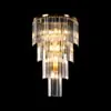 Kristall Vägglampa Valence Guld H80cm