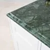 Kommod Badrum 120cm Colorado Vit - Grön Marmor