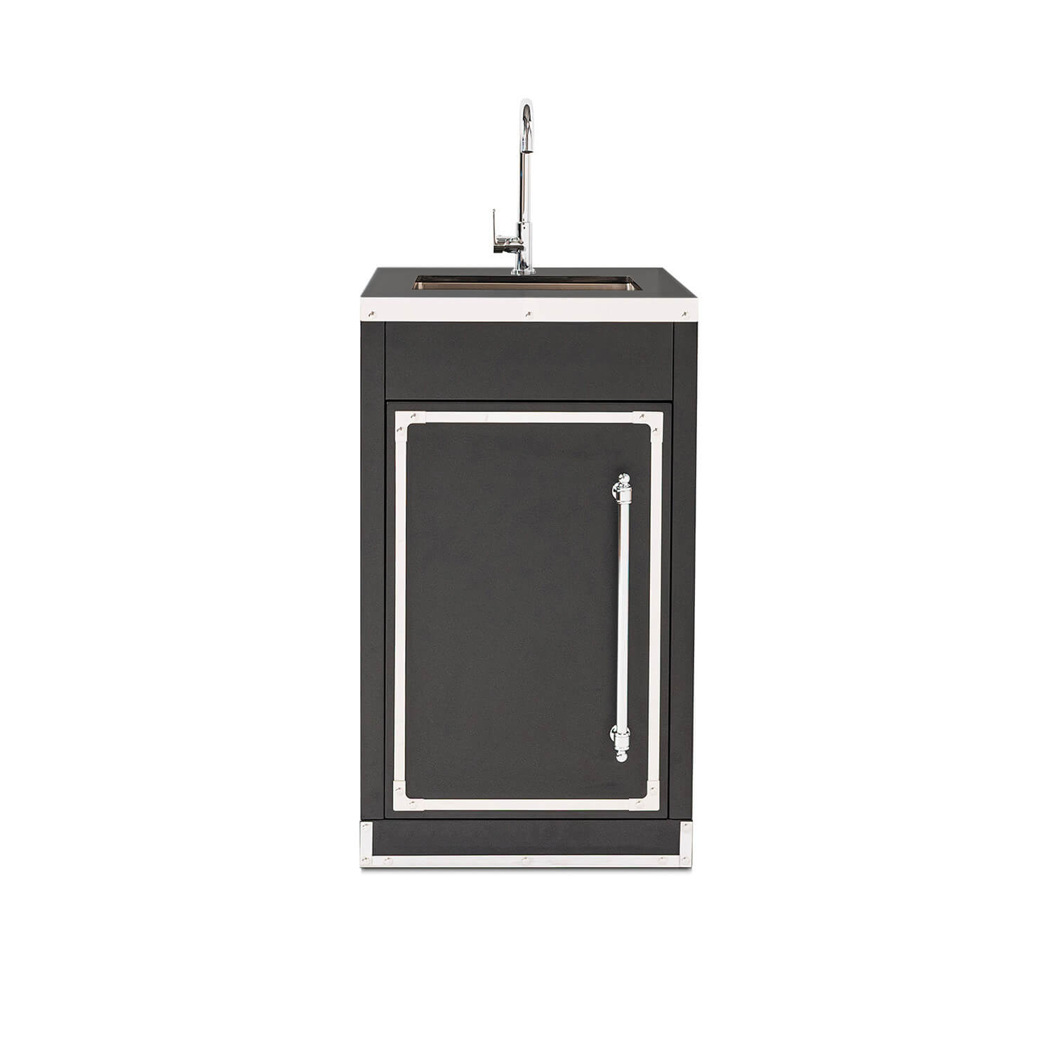 Utekök Modul Vask & Blandare 55cm Svart - Monte Carlo | Vesani