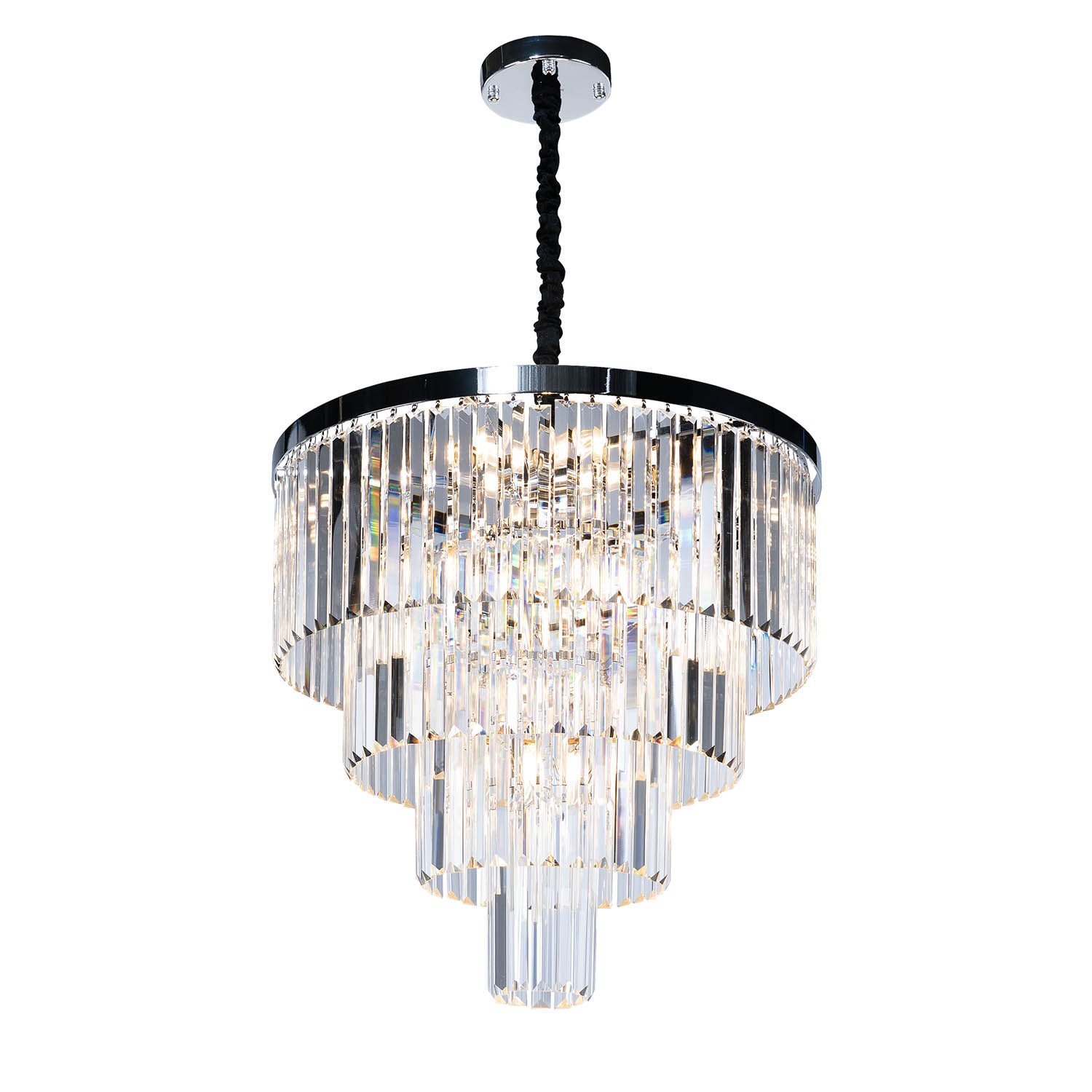 Kristallkrona Florence Krom Ø 60cm | Kristallkrona | Vesani