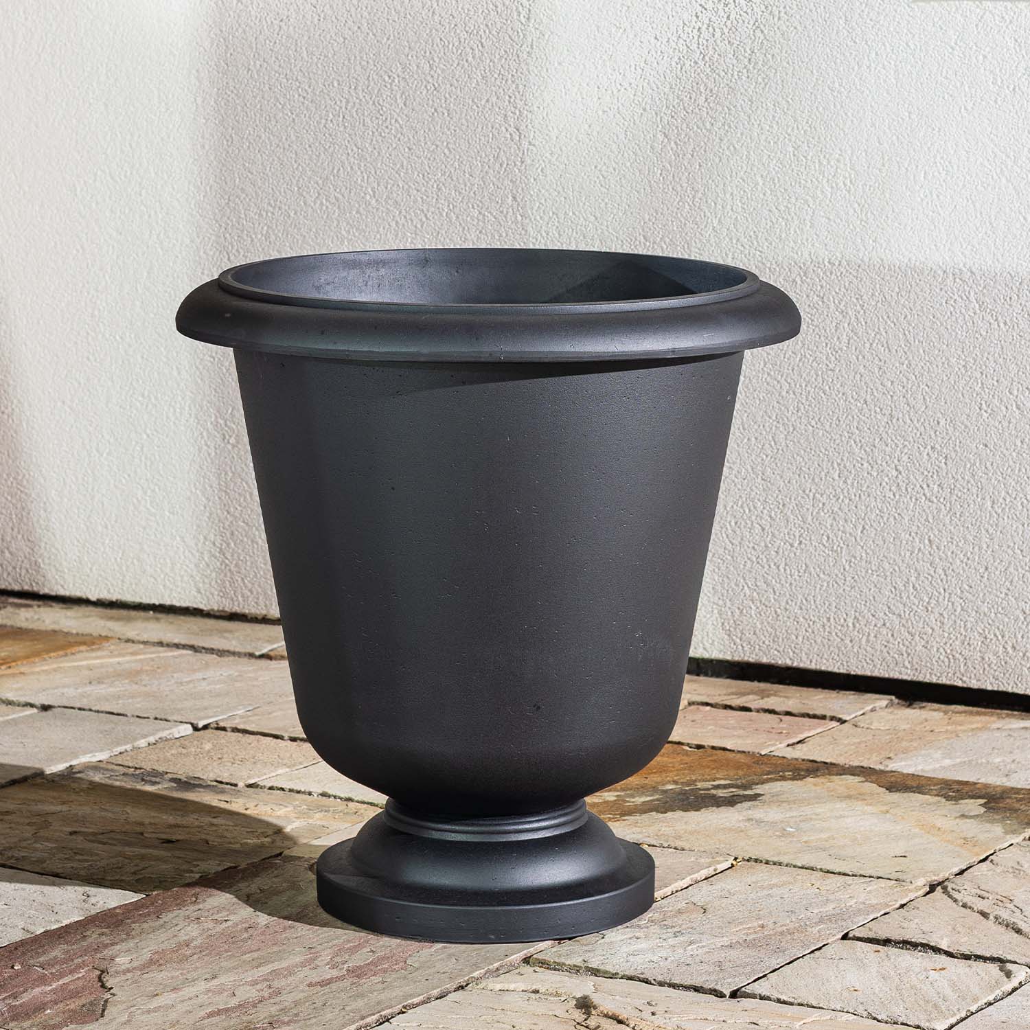 Stor Kruka Utomhus 58x60cm Svart - Gloria
