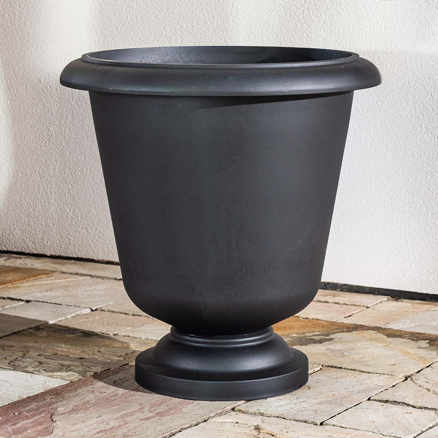 Stor Kruka Utomhus 71x73cm Svart - Gloria