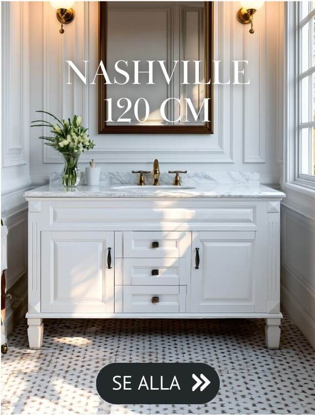 Se alla 120cm Nashville kommoder