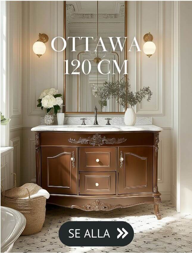 Se alla 120cm Ottawa kommoder