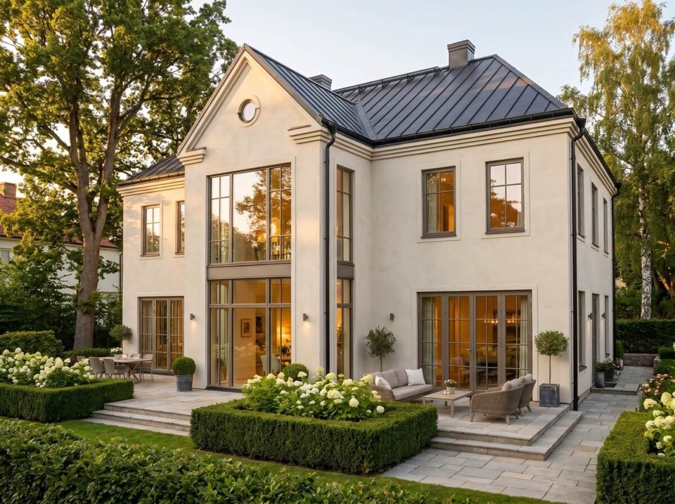 Traditionella profiler och spröjs med Forma slim