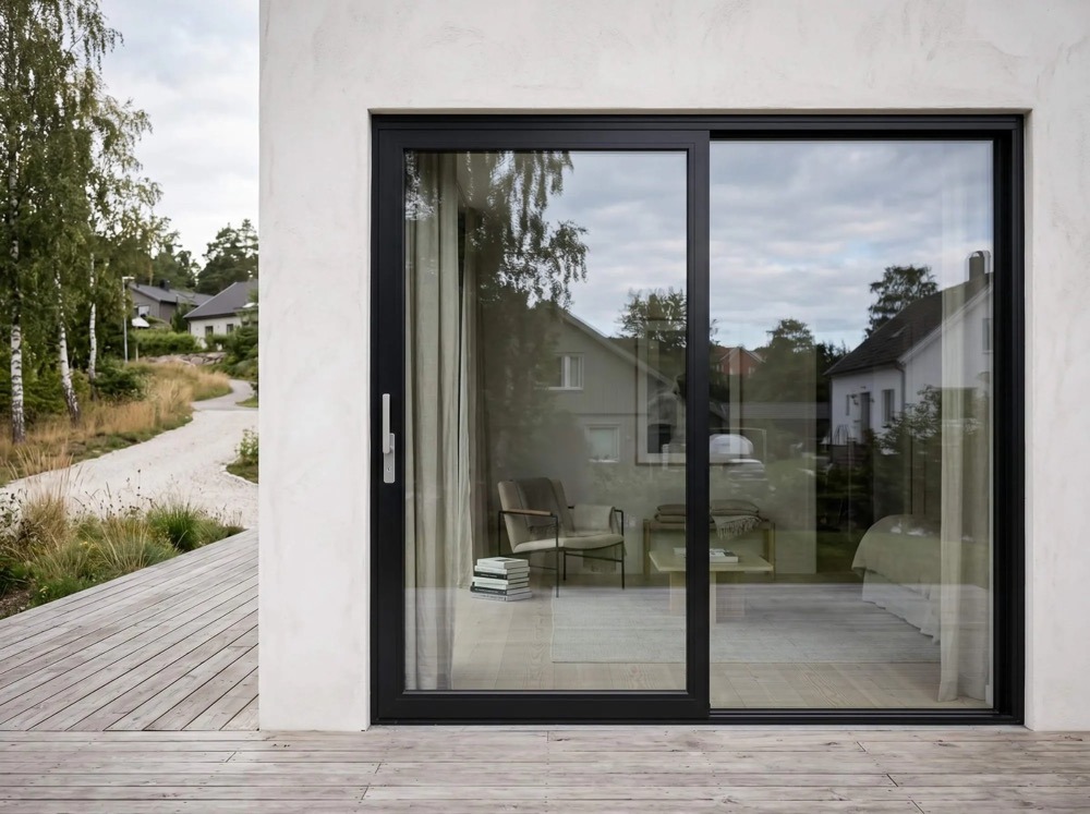 Slimmade skjutpartier för moderna arkitekturer