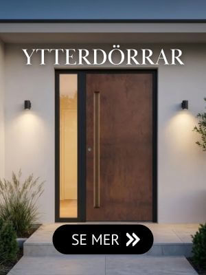 Stort utbud av ytterdörrar i unik design från Vesani