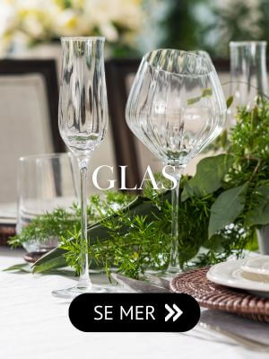 Dricksglas, champagneglas & vinglas