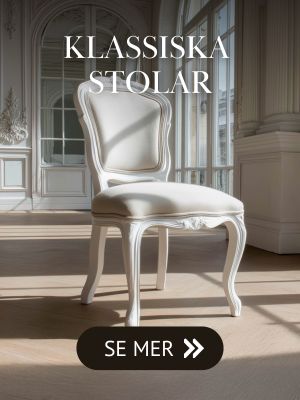Klassisk gustaviansk stol i massiv trä Klassisk gustaviansk stol i massiv trä