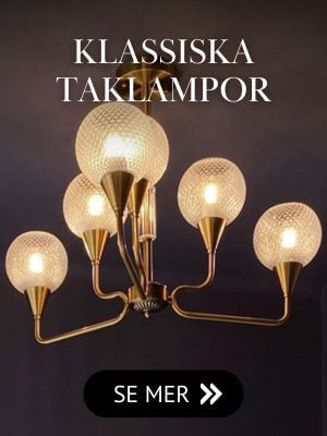 Taklampor & takkronor i klassisk design