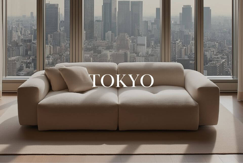 Tokyo 3sitssoffa