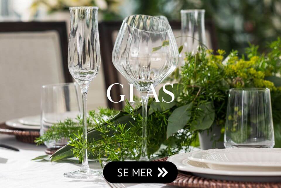 Dricksglas, champagneglas & vinglas