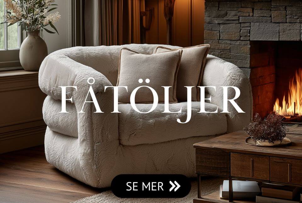 F&aring;t&ouml;ljer i modern & klassisk design