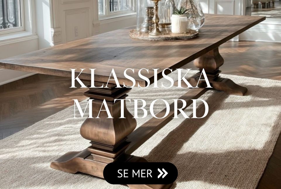 Klassiska stora matbord i trä Klassiska stora matbord i trä