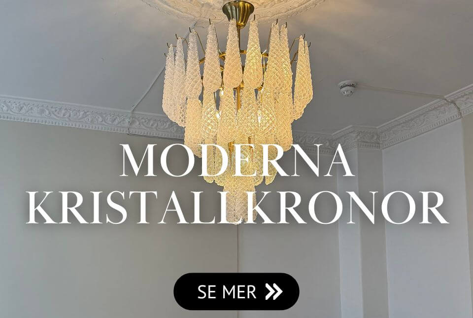 Moderna kristallkronor & kristallampor Moderna kristallkronor & kristallampor