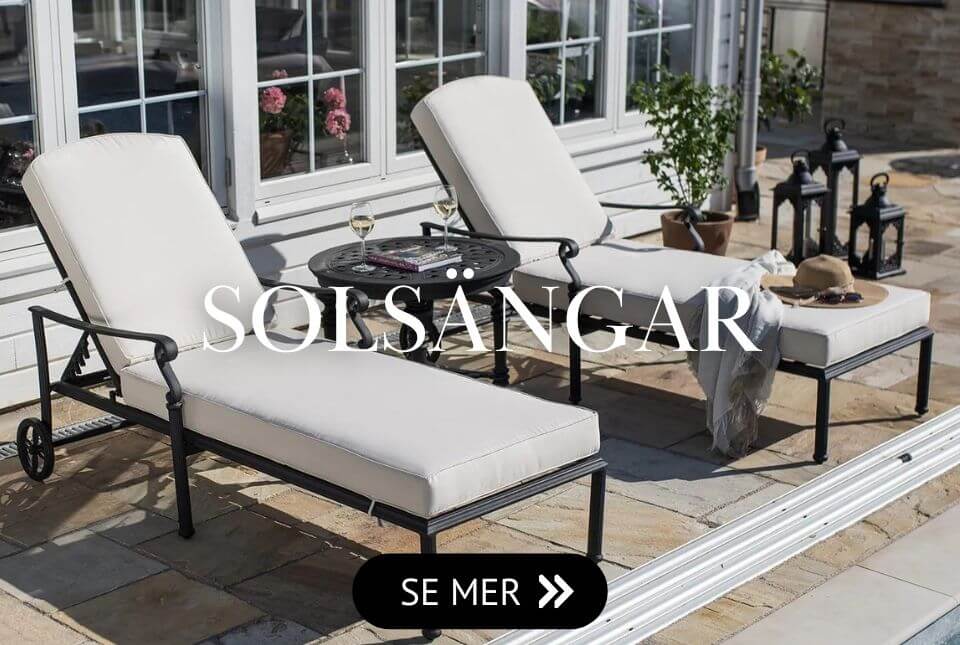 Sols&auml;ngar & dagb&auml;ddar utem&ouml;bler