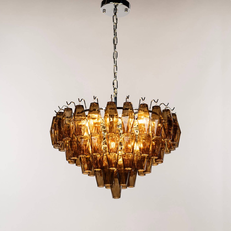 Modern kristallkrona Catania 63cm