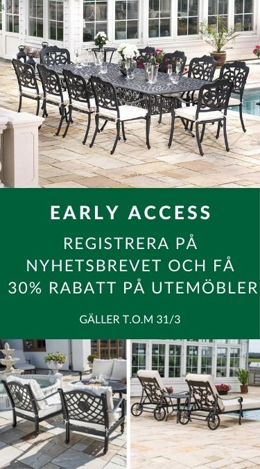 Pre-season kampanj 2 utomhusmöbler 