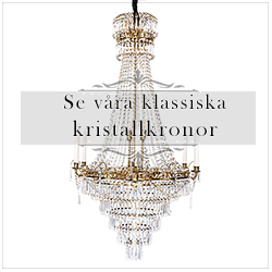 Image showing a crystal chandelier with link to the category