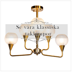 A picture of a classic ceiling lamp fixture in brass