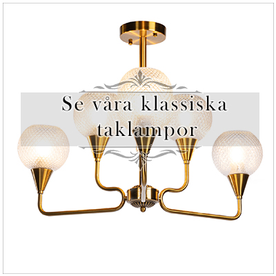 A picture of a classic ceiling lamp fixture in brass