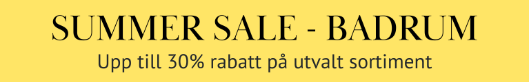 Spring sale - upp till 30% på badrumssortimentet Spring sale - upp till 30% på badrumssortimentet