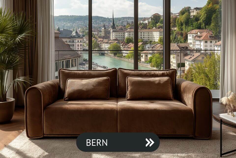 Soffa med b&auml;ddfunktion Bern