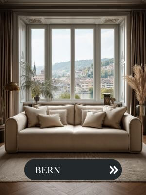 Soffa med b&auml;ddfunktion Bern