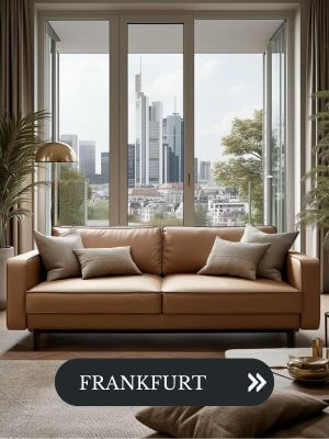 Soffa med b&auml;ddfunktion Frankfurt
