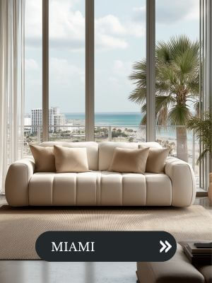 Soffa med b&auml;ddfunktion Miami