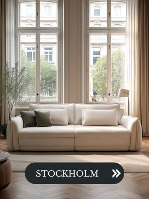 Soffa med b&auml;ddfunktion Stockholm