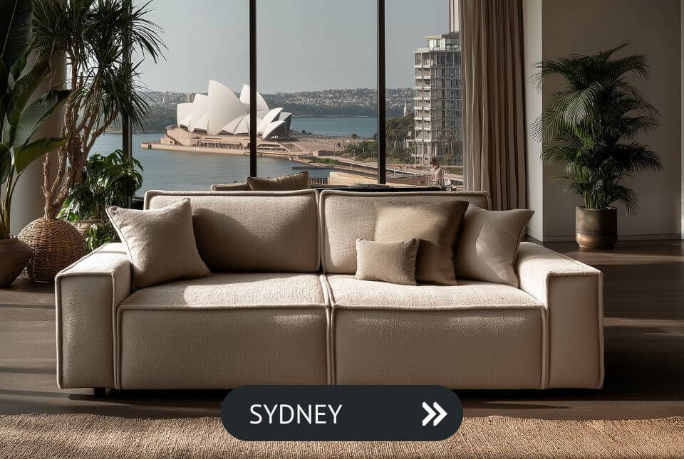 Soffa med b&auml;ddfunktion Sydney
