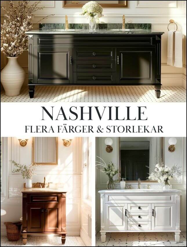 Se alla "Nashville" kommoder Se alla "Nashville" kommoder